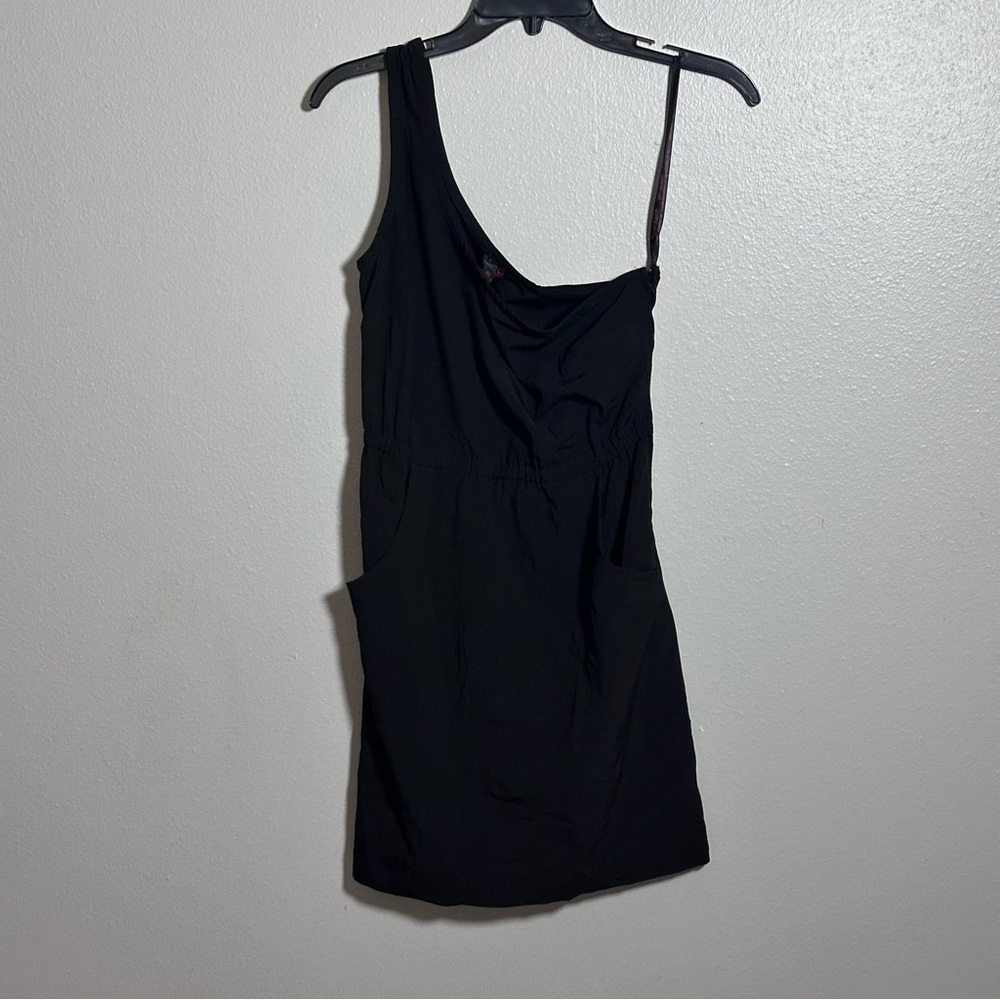 G by Guess‎ Women Black One Shoulder Mini Dress size XS